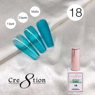 Cre8tion Soak Off Gel 0.5oz G18 - Jewel Collection - C8 Nail SupplyCre8tion0916-1228