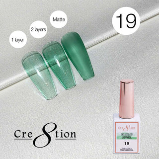 Cre8tion Soak Off Gel 0.5oz G19 - Jewel Collection - C8 Nail SupplyCre8tion0916-1229