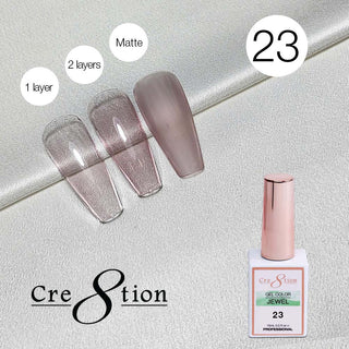 Cre8tion Soak Off Gel 0.5oz G23 - Jewel Collection - C8 Nail SupplyCre8tion0916-1233