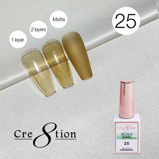 Cre8tion Soak Off Gel 0.5oz G25 - Jewel Collection - C8 Nail SupplyCre8tion0916-1272