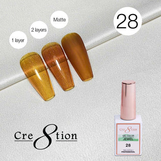 Cre8tion Soak Off Gel 0.5oz G28 - Jewel Collection - C8 Nail SupplyCre8tion0916-1275