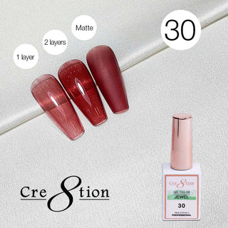 Cre8tion Soak Off Gel 0.5oz G30 - Jewel Collection - C8 Nail SupplyCre8tion0916-1277
