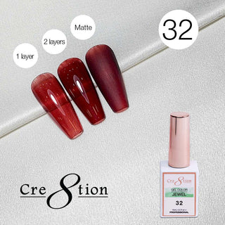 Cre8tion Soak Off Gel 0.5oz G32 - Jewel Collection - C8 Nail SupplyCre8tion0916-1279