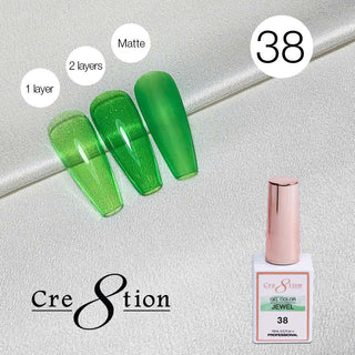Cre8tion Soak Off Gel 0.5oz G38 - Jewel Collection - C8 Nail SupplyCre8tion0916-1285