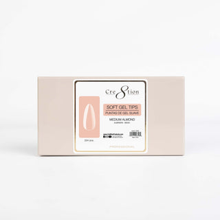 Cre8tion Soft Gel Tips - Almond 224pcs - C8 Nail SupplyCre8tion15562