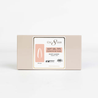 Cre8tion Soft Gel Tips - Almond 224pcs - C8 Nail SupplyCre8tion15563