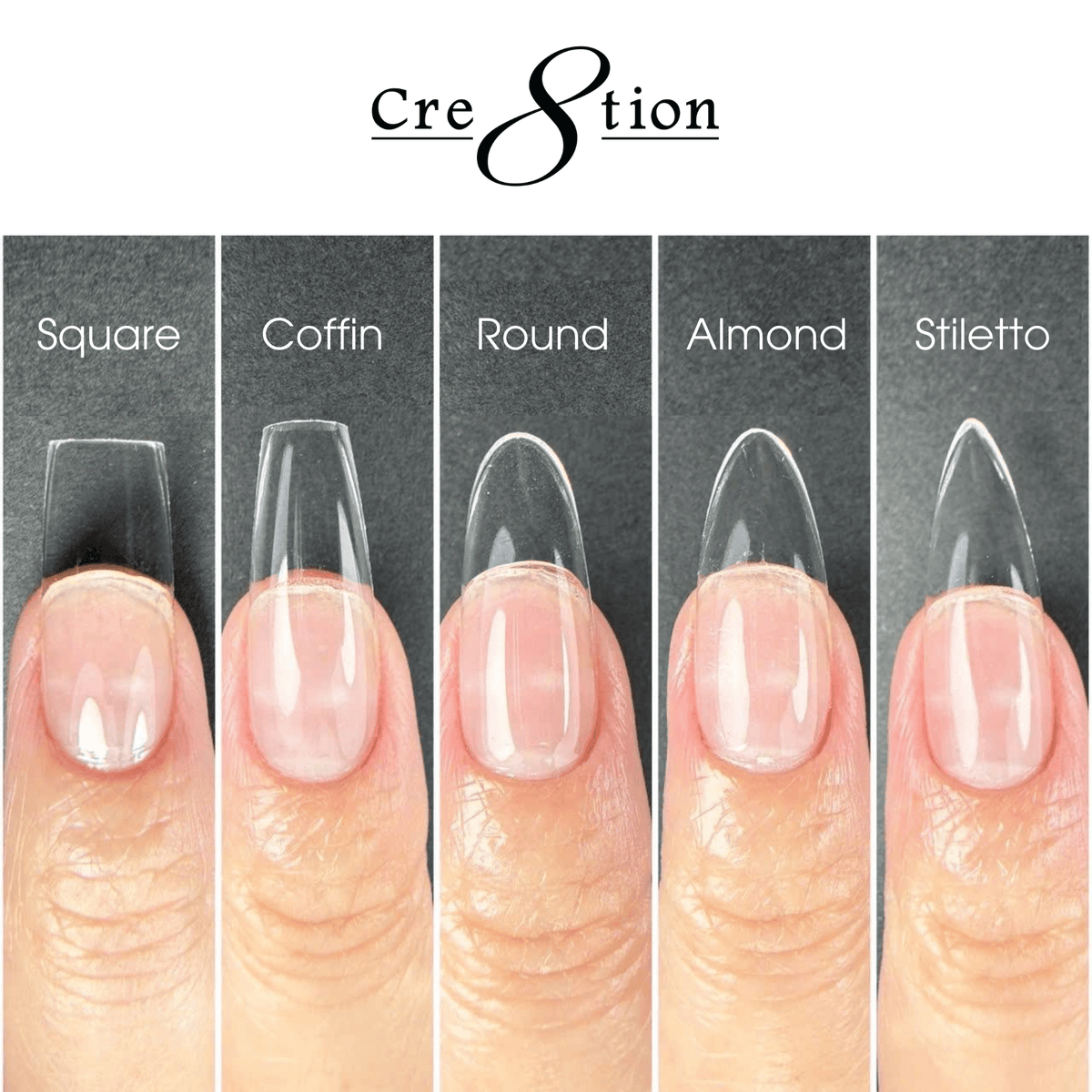 Nail Shapes Explained: How to Choose the Best Nail Shape for Your Hand ...