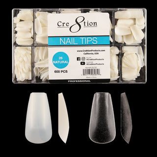 Cre8tion Special Shape - 26 550 pcs./box - C8 Nail SupplyCre8tion15232