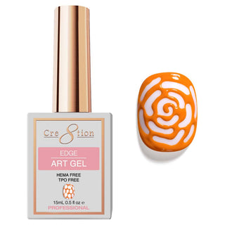Cre8tion The Edge Art Gel Orange 0.5oz - C8 Nail SupplyCre8tion0916-3695