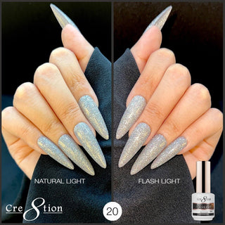 Cre8tion Under Flashlight Collection 0.5oz 20 - C8 Nail SupplyCre8tion0916-3587