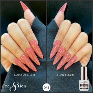 Cre8tion Under Flashlight Collection 0.5oz 26 - C8 Nail SupplyCre8tion0916-3593