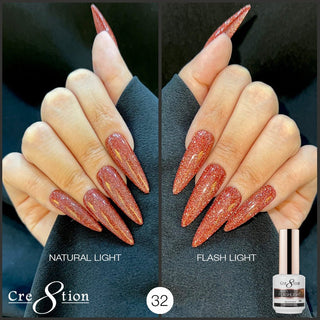 Cre8tion Under Flashlight Collection 0.5oz 32 - C8 Nail SupplyCre8tion0916-3365