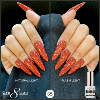 Cre8tion Under Flashlight Collection 0.5oz 35 - C8 Nail SupplyCre8tion0916-3368