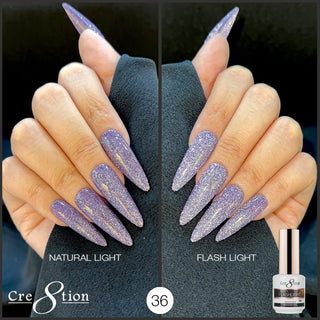 Cre8tion Under Flashlight Collection 0.5oz 36 - C8 Nail SupplyCre8tion0916-3369