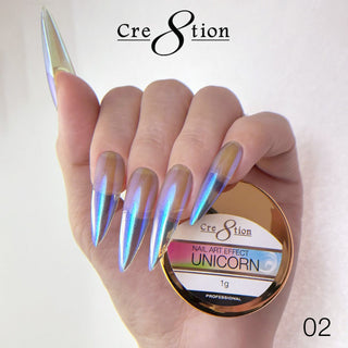 Cre8tion Unicorn Nail Art Effect 1g - C8 Nail SupplyCre8tion1101-0366