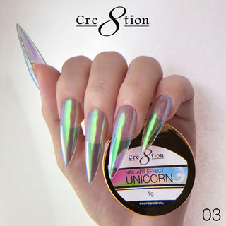 Cre8tion Unicorn Nail Art Effect 1g - C8 Nail SupplyCre8tion1101-0367