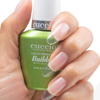 Cuccio Brush - on Builder Gel with Calcium LED/UV Clear 0.43oz - C8 Nail SupplyCuccio