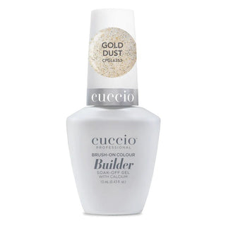 Cuccio Brush - on Colour Builder Gel 0.43oz - Gold Dust - C8 Nail SupplyCuccio