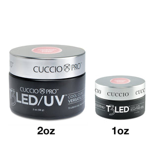 Cuccio T3 LED/UV Controlled Leveling Gel - Pink - C8 Nail SupplyCuccio