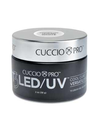 Cuccio T3 LED/UV Controlled Leveling Gel - White - C8 Nail SupplyCuccio