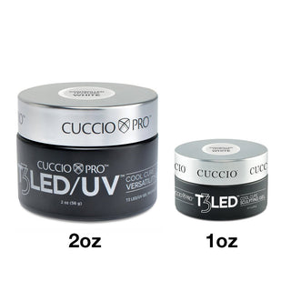 Cuccio T3 LED/UV Controlled Leveling Gel - White - C8 Nail SupplyCuccio