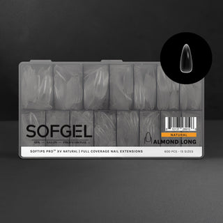 Sofgel Softips Pro XV - Natural Almond