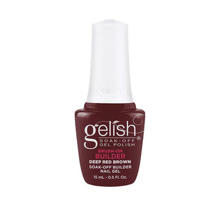 Gelish Brush-On Builder Deep Red Brown 0.5oz
