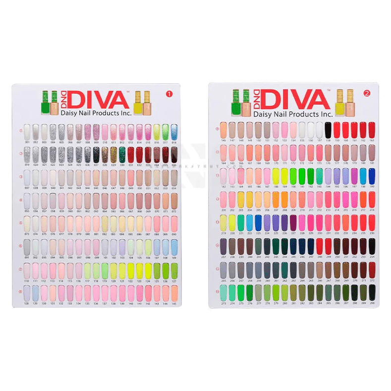DIVA - Color Book 288 colors | C8 Nail Supply