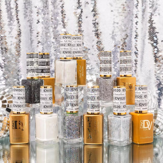 DIVA - Matching Duo - Full Set 288 colors w/ 12 Top Diamond 0.5oz, 1 set Color Chart & 1 Color Book - C8 Nail SupplyDiva