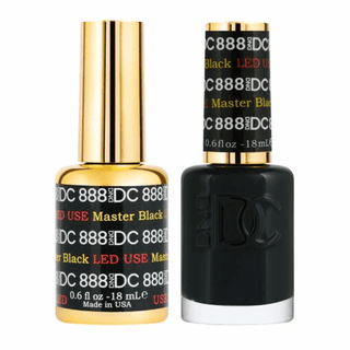 DND DC Matching Pair - 888 Master Black - C8 Nail SupplyDND DCDNDDC-D-888