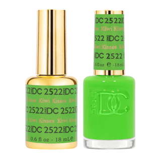 DND DC Matching Pair - Free Spirit Collection - 2522 Kiwi Kisses - C8 Nail SupplyDND DCDNDDC-D-2522
