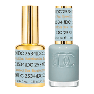 DND DC Matching Pair - Free Spirit Collection - 2534 Barefoot Sea - C8 Nail SupplyDND DCDNDDC-D-2534