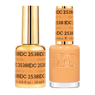 DND DC Matching Pair - Free Spirit Collection - 2538 Mandarin Glow - C8 Nail SupplyDND DCDNDDC-D-2538