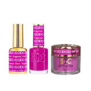 DND DC Trio Matching Color - 022 - C8 Nail SupplyDND DC