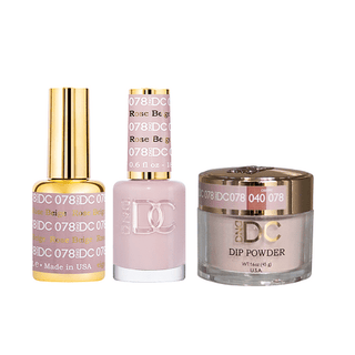 DND DC Trio Matching Color - 078 - C8 Nail SupplyDND DC