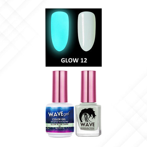 Wavegel Matching Duo 0.5oz - Glow in The Dark - 12