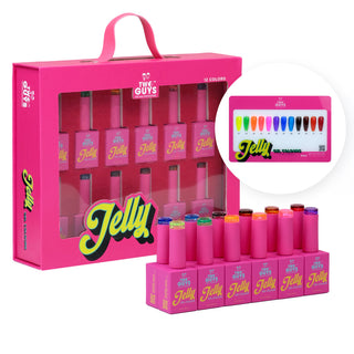 2Guys Jelly Gel Colour Set - 12 Colors