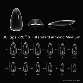 Sofgel Softips Pro XII - Standard Almond