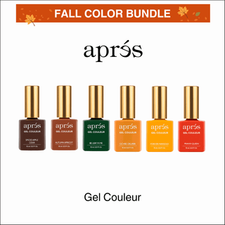 (Fall Color Bundle) Apres - Gel Couleur - Pre - selected 25 colors - C8 Nail SupplyApres