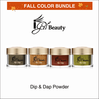 (Fall Color Bundle) iGel Dip & Dap Powder - Pre - selected 21 colors - C8 Nail SupplyiGel