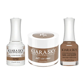 (Fall Color Bundle) Kiara Sky All In One - Trio Matching Colors 0.5oz - Pre - selected 6 colors - C8 Nail SupplyKiara Sky