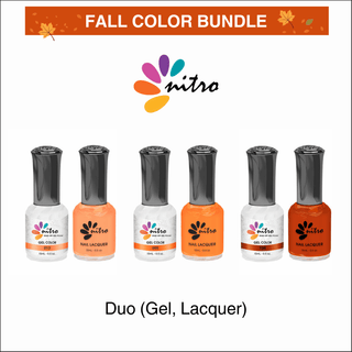 (Fall Color Bundle) Nitro Duo Matching Color - Pre - selected 13 colors - C8 Nail SupplyNitro