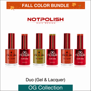 (Fall Color Bundle) NotPolish Matching Pair 0.5oz - OG Collection - Pre - selected 9 colors - C8 Nail SupplyNotPolish