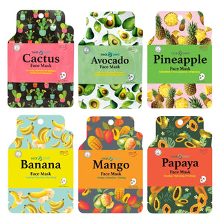Dearderm Tropical Fruit Face Mask Sheet