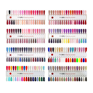 Pyramid Trio Matching Color Chart