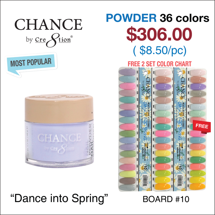 Chance Matching Powder 1.7oz 36 Colors - Dance Into Spring Collection