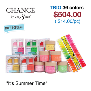 Chance Matching Trio 36 Colors - It’s Summer Time Collection