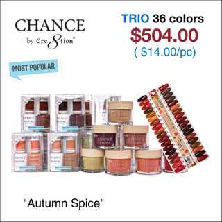 Chance Matching Trio 36 Colors - Hello Autumn Collection