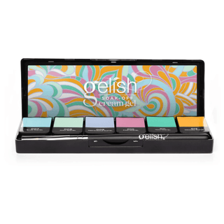 Gelish Cream Gel 6pc Palette - Pretty Pastels - C8 Nail SupplyGelish