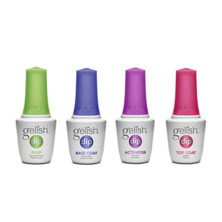 Gelish Dipping Powder Essentials - Combo 4pcs. - C8 Nail SupplyGelish